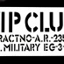 Термонаклейка VIP Club 9,5х20 см