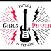 Термонаклейка Girls Power на белом фоне