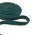 Шнур плоский, х/б, 12 мм цвет: зеленый