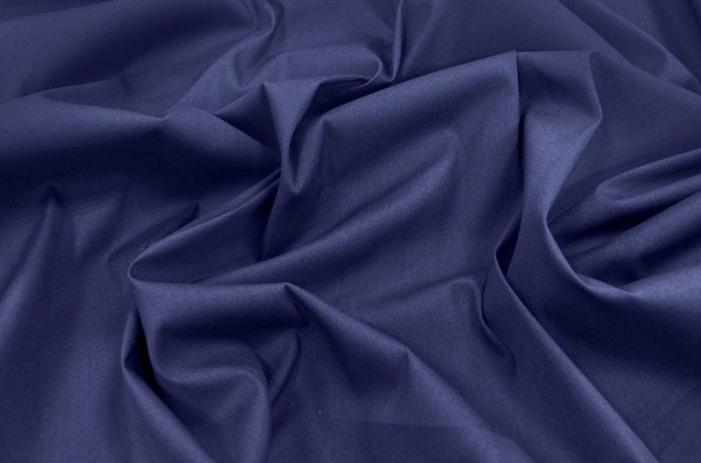 Рубашечный хлопок синего цвета, Италия 1