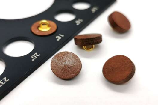 Пуговица деревянная на ножке, 11.5 мм, Д-19