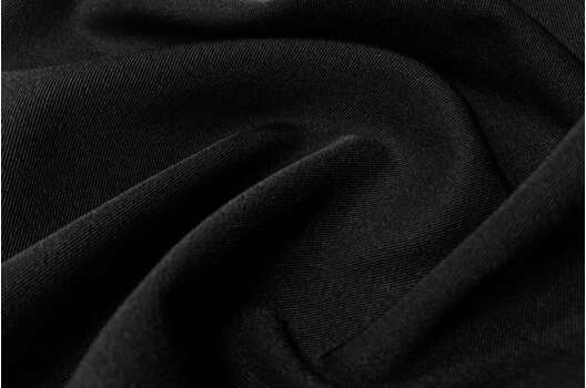 Костюмная ткань Пикачу, черная