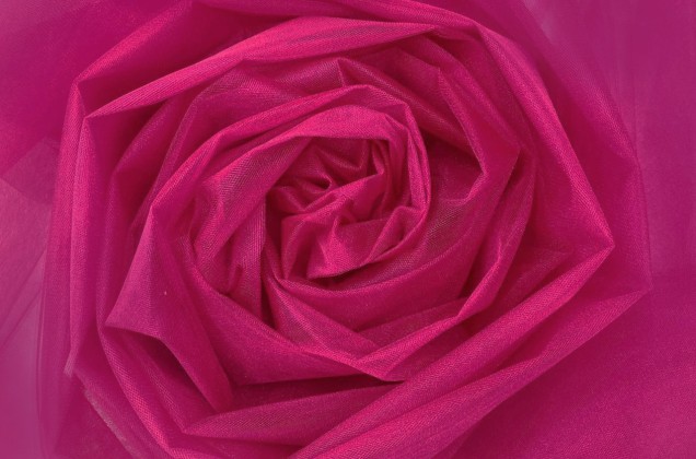 Фатин Kristal, яркая роза, 300 см., арт. 120