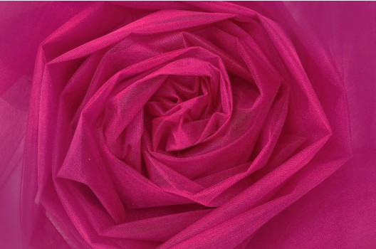 Фатин Kristal, яркая роза, 300 см., арт. 120