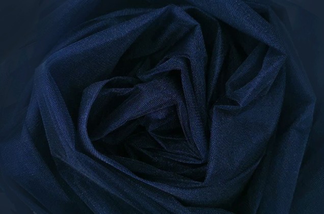 Фатин Kristal, синий, 300 см., арт. 110