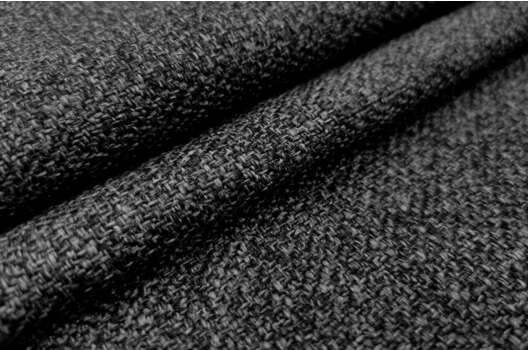 Мебельная Рогожка, черный графит