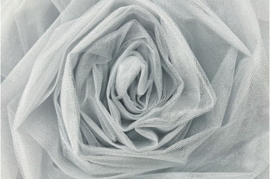 Фатин Kristal, светло-серый, 300 см., арт. 81