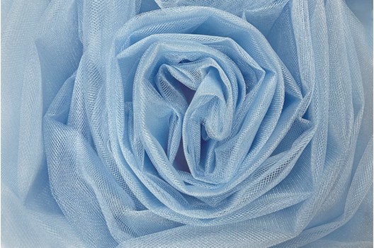 Фатин Kristal, голубой, 300 см., арт. 79