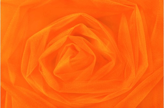 Фатин Kristal, кислотно-оранжевый, 300 см., арт. 59