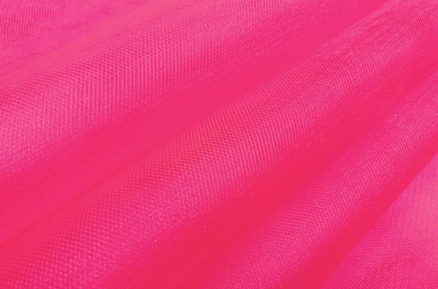 Фатин Kristal, кислотно-розовый, 300 см., арт. 57