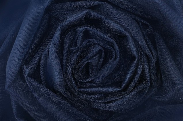 Фатин Kristal, темно-синий, 300 см., арт. 51