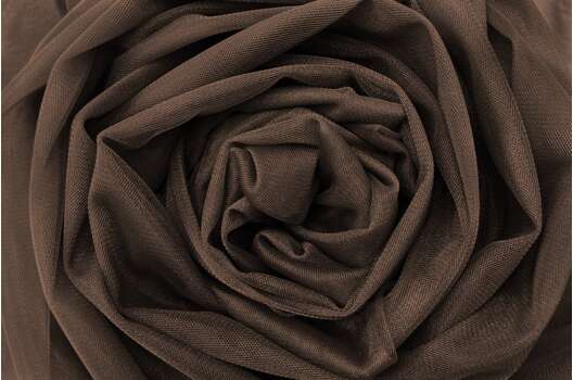 Фатин мягкий (еврофатин) Buse-Hayal, темно-коричневый, 300 см., арт. 50