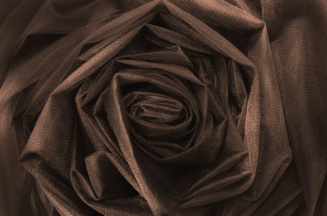 Фатин Kristal, темно-коричневый, 300 см., арт. 50