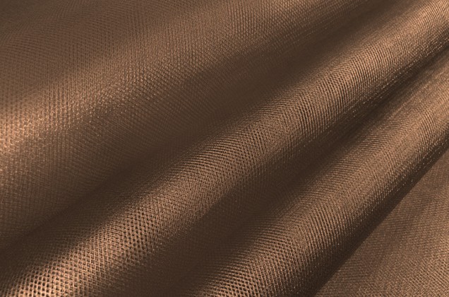 Фатин Kristal, коричневый, 300 см., арт. 49 1