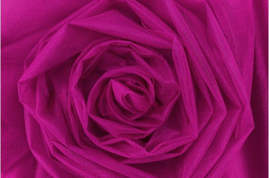 Фатин Kristal, лиловая роза, 300 см., арт. 42