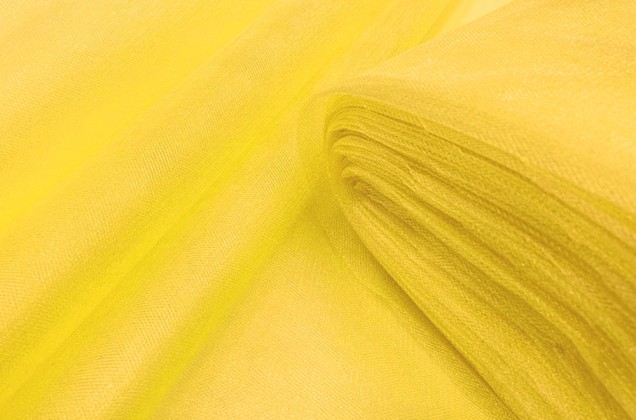 Фатин Kristal, желтая фрезия, 300 см., арт. 18 2