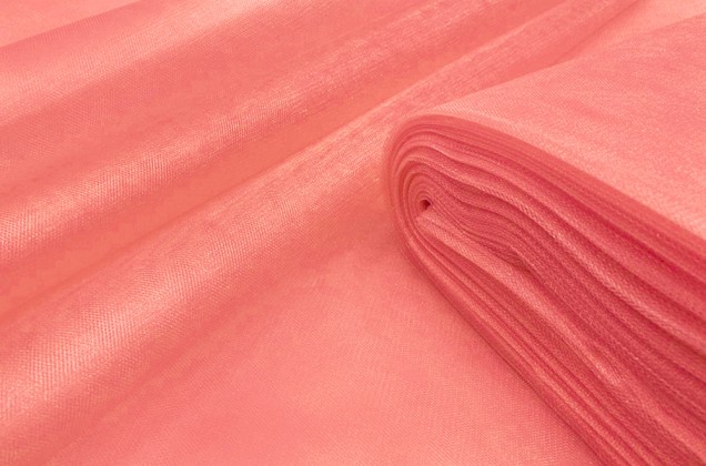 Фатин Kristal, розовая ракушка, 300 см., арт. 14 2