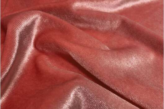 Бархат стрейч, персико-розовый, арт. 11