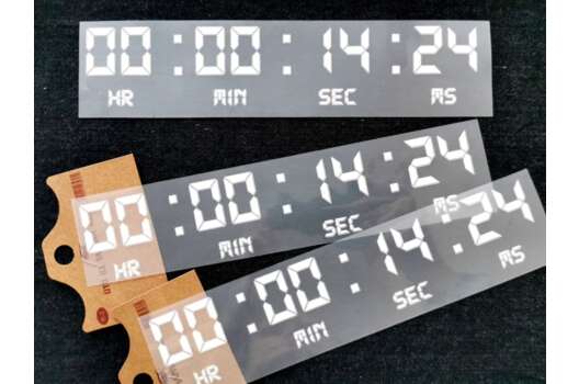 Термонаклейка Time 5х25 см