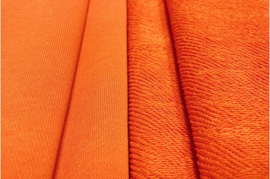 Футер 3-х нитка петля, оранжевый