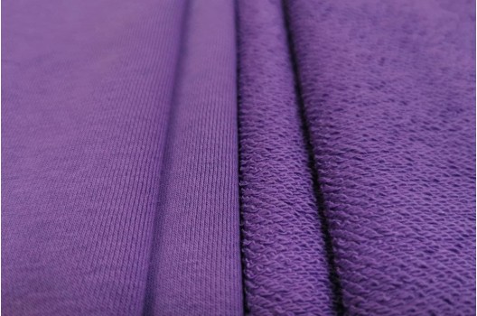 Футер 3-х нитка петля, фиолетовый