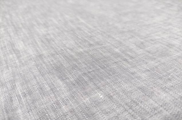 Лен сорочечный 03С68 (413), светло-серый меланж