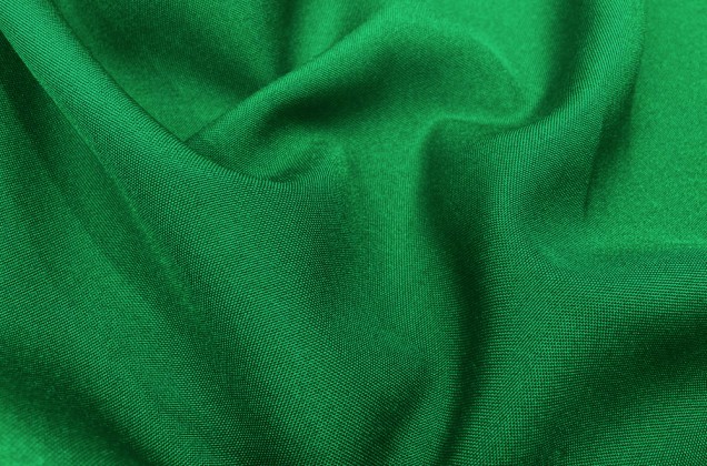 Габардин Фуа [Fuhua] насыщенный зеленый, цвет 243 2