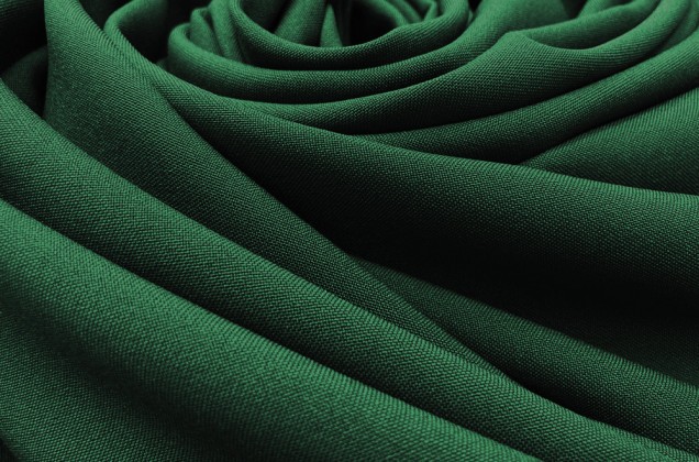 Габардин Фуа [Fuhua] темно-зеленый, цвет 273 2