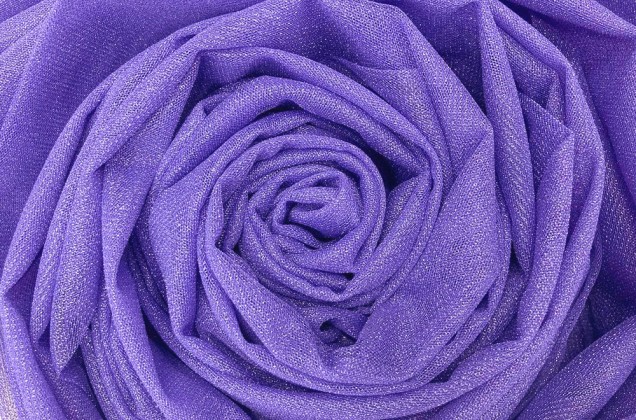 Фатин с люрексом Gumus, пастельный фиолетовый