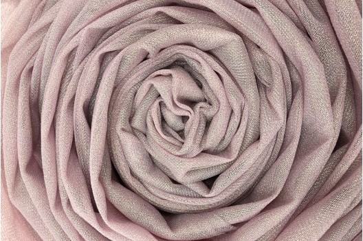 Фатин с люрексом Sedef, пыльный розовый