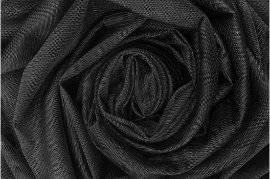 Сетка Esnek, черный цвет, 150 см