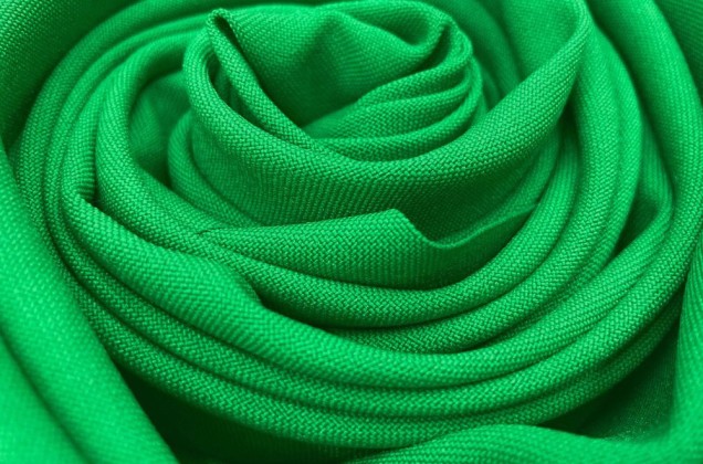 Габардин Фуа [Fuhua] зеленый, арт. С243 2