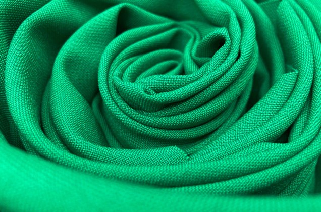 Габардин Фуа [Fuhua] зеленый, цвет 258 2