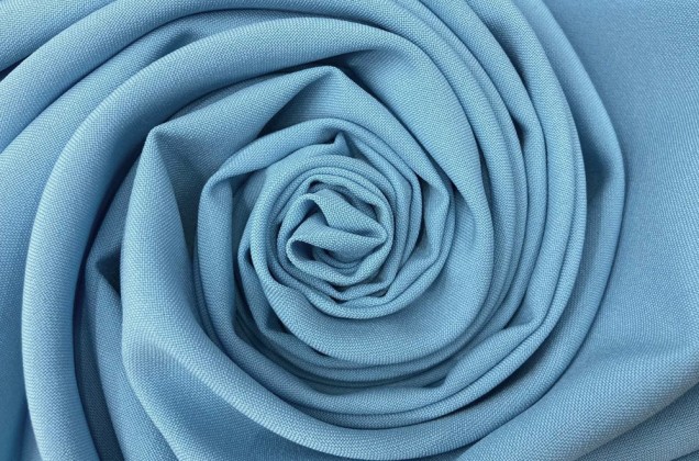 Габардин Фуа [Fuhua] голубой, цвет 168
