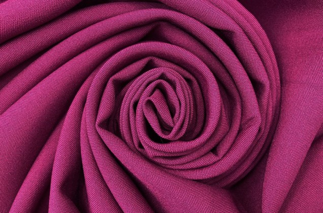 Габардин Фуа [Fuhua] фиолетовая фуксия, цвет 143