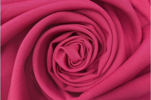 Габардин Фуа [Fuhua] ярко-розовый, цвет 145