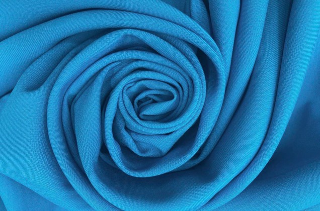Габардин Фуа [Fuhua] голубой, цвет 274