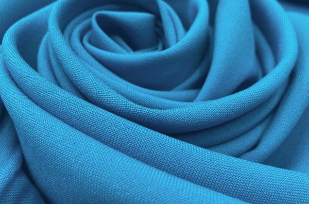Габардин Фуа [Fuhua] голубой, цвет 274 2