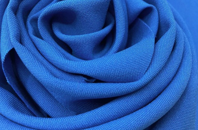 Габардин Фуа [Fuhua] синий, цвет 213 2