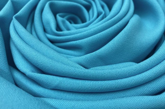 Габардин Фуа [Fuhua] голубой, цвет 206 2