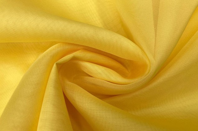 Шифон Винди, цвет лимонно-желтый 1