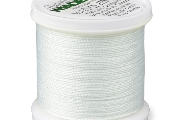 Нитки швейные для отстрочки Aerofil №35 (100) Madeira, цвет 8010-белый