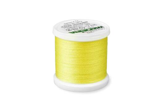 Нитки швейные для отстрочки Aerofil №35 (100) Madeira, цвет 8229-желтый