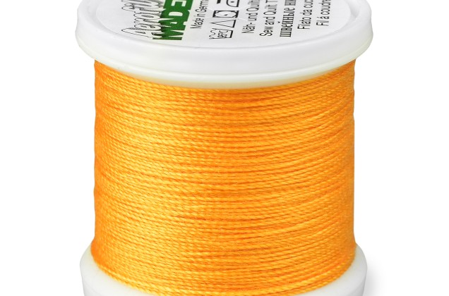 Нитки швейные для отстрочки Aerofil №35 (100) Madeira, цвет 8652-желтый