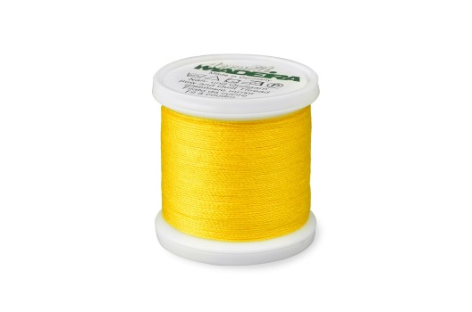 Нитки швейные для отстрочки Aerofil №35 (100) Madeira, цвет 9360-желтый