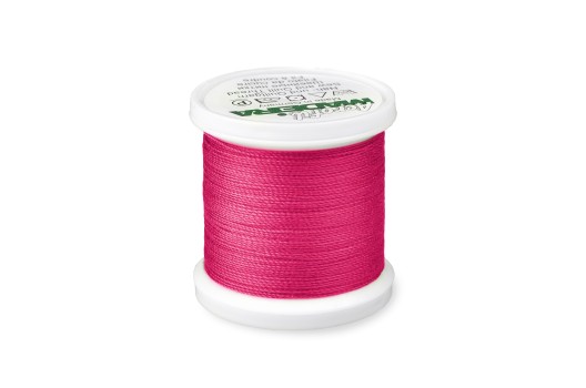 Нитки швейные для отстрочки Aerofil №35 (100) Madeira, цвет 9984 - малина