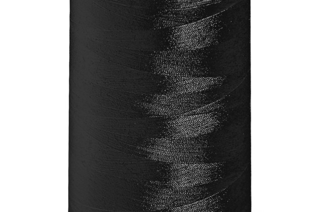 Нитки швейные для оверлока Aerolock №125 (2500) Madeira, цвет 8000 (черный)