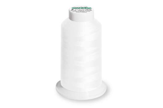 Нитки швейные для оверлока Aerolock №125 (2500) Madeira, цвет 8010 (белый)