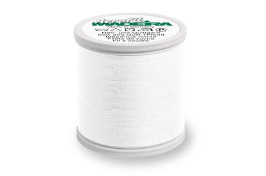 Нитки швейные универсальные Aerofil №120 (400 м) цвет 8010 (белый)