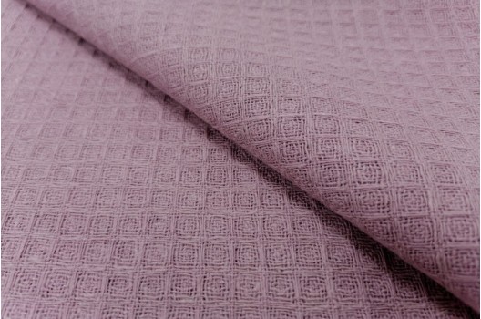 Лен полотенечный серо-розовый 17С99-ШР+Гл цвет 1555